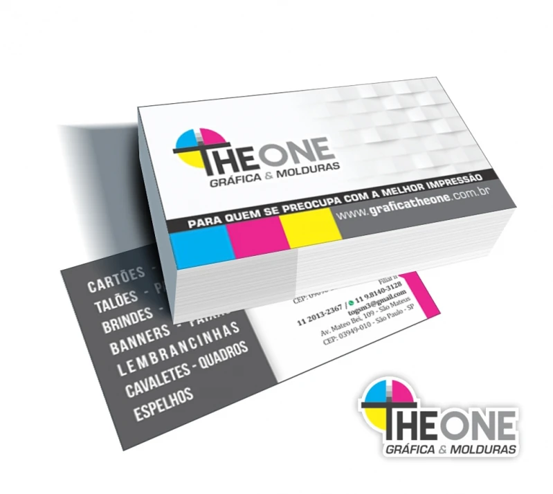 cartão de visita gráfica