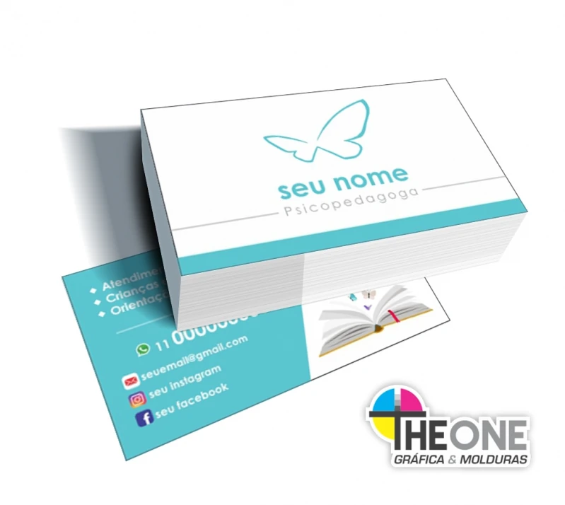 cartão de visita psicologo