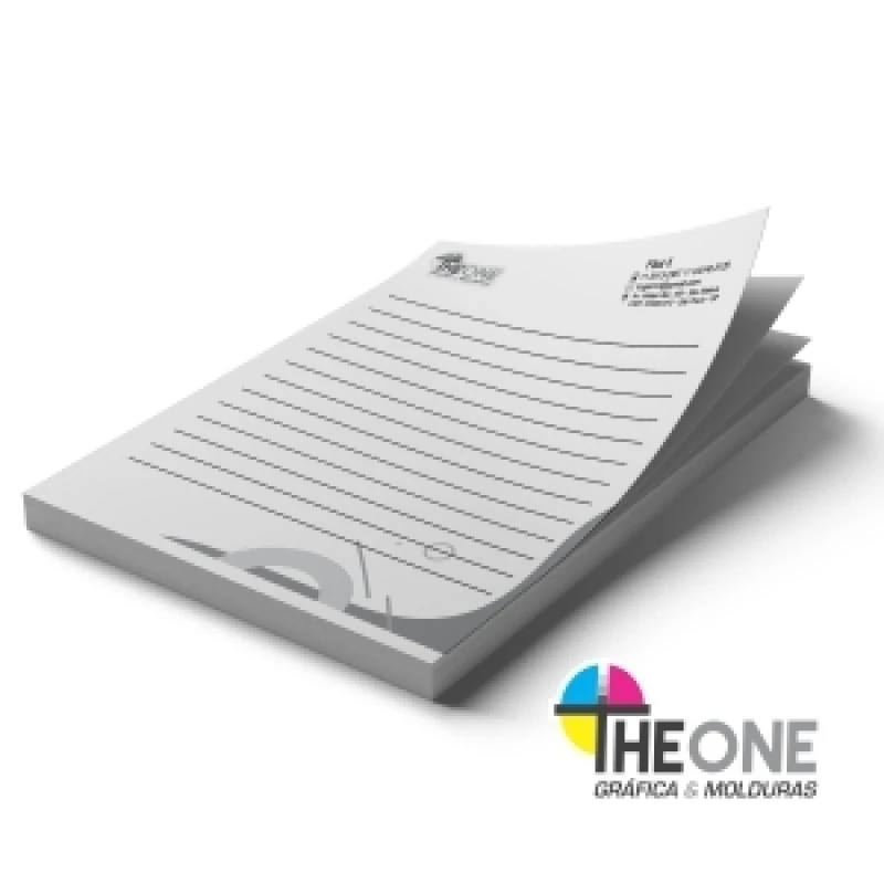 gráfica de talões de pedido