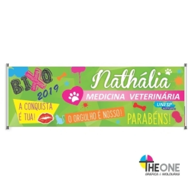 gráfica impressão em lona